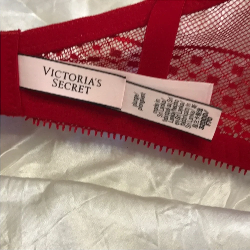 VINTAGE Y2K! NWOT Incredible by VS Victoria’s Secret Mesh Lace Plunge Bra, 32F